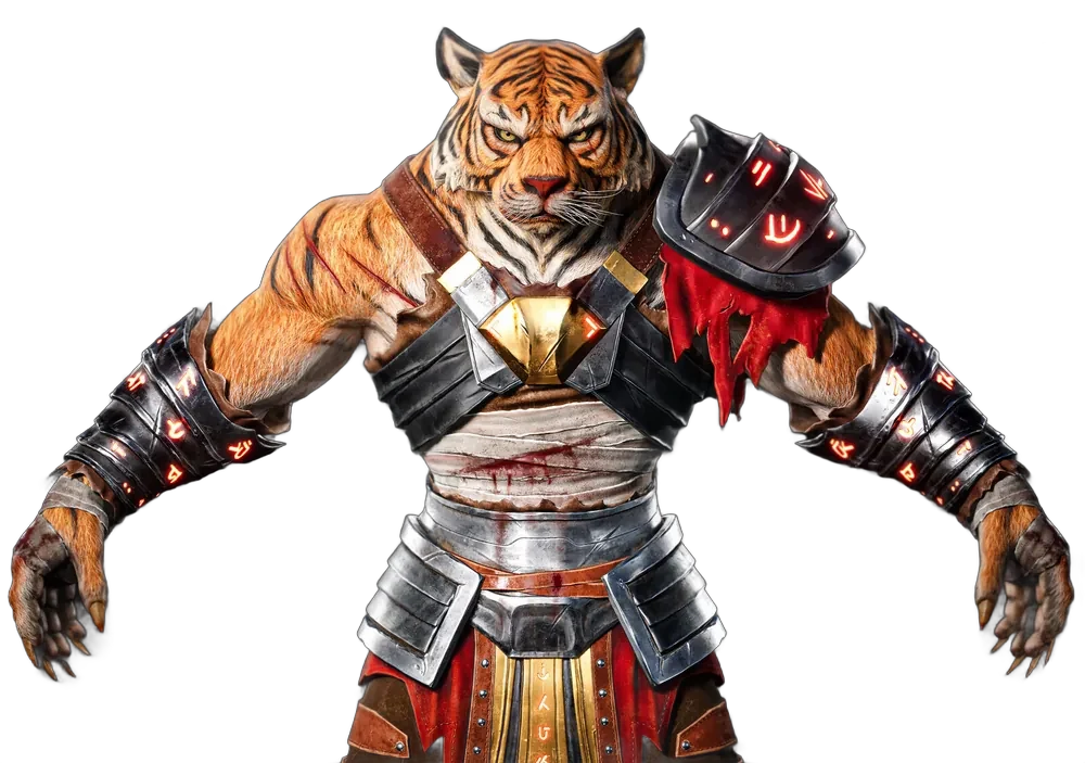 Tiger realistic creature
